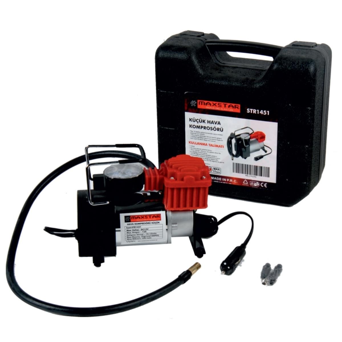 STR-1451 Küçük Hava Kompresörü/1 Piston*8