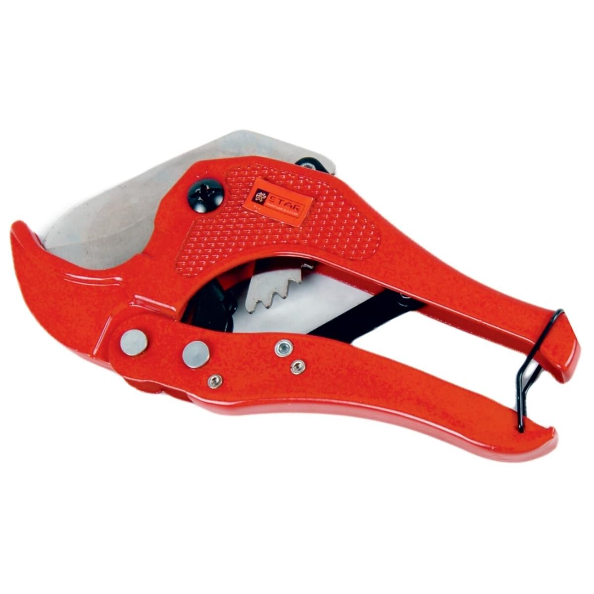STR-1122 Pvc Boru Kesme Makası Kırmızı Manuel*60
