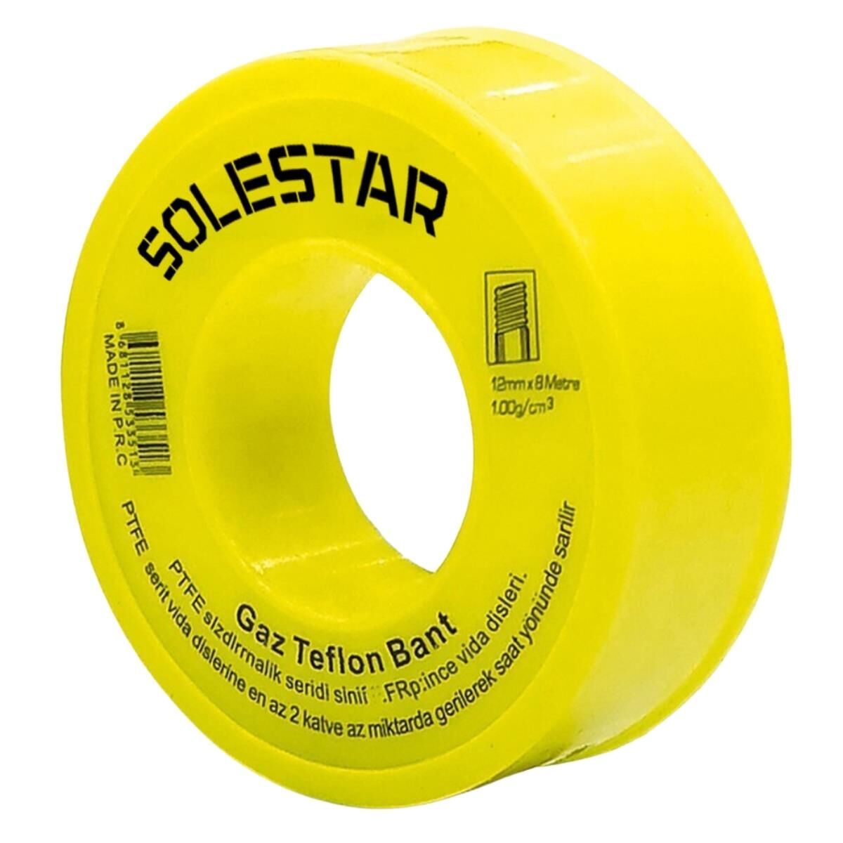 STR-1072 Gaz Teflon Bant Kçk.Boy 8Mt*12mm*250x4