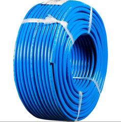 Örgülü Mavi 8mm Tüp Hortumu 50mt