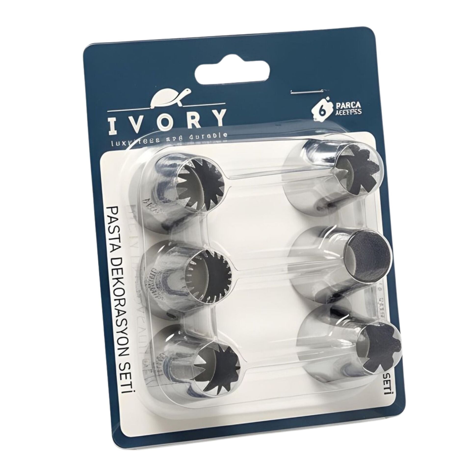 Ivory Pst220 6lı Krema Torbası Duy Seti*72x2