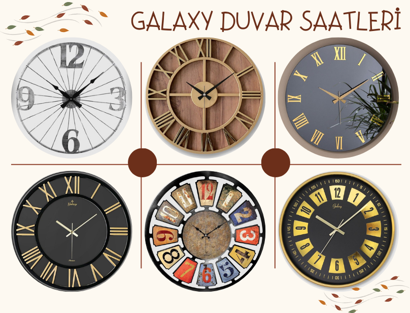 Galaxy Duvar Saati